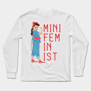 Mini Feminist Long Sleeve T-Shirt